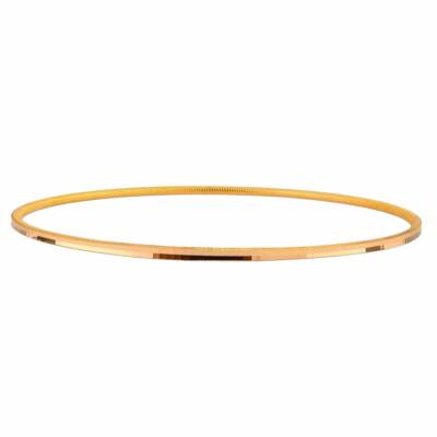 10 Gram 22 Ayar Oluklu Ajda Işçiliksiz Bilezik - TUĞRUL KUYUMCULUK 