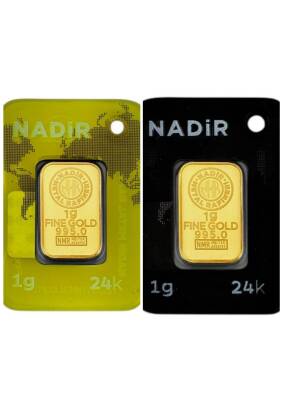 2 Adet 1 Gram 24 Ayar Gram Altın - 4