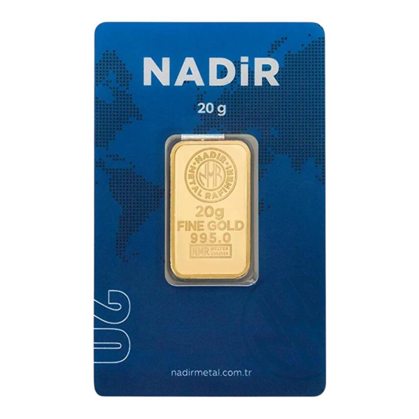 20 Gram Külçe Gram Altın 24 Ayar - 1