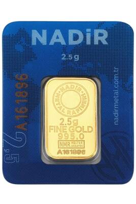 2,5 Gram Külçe Gram Altın 24 Ayar - TUĞRUL KUYUMCULUK 