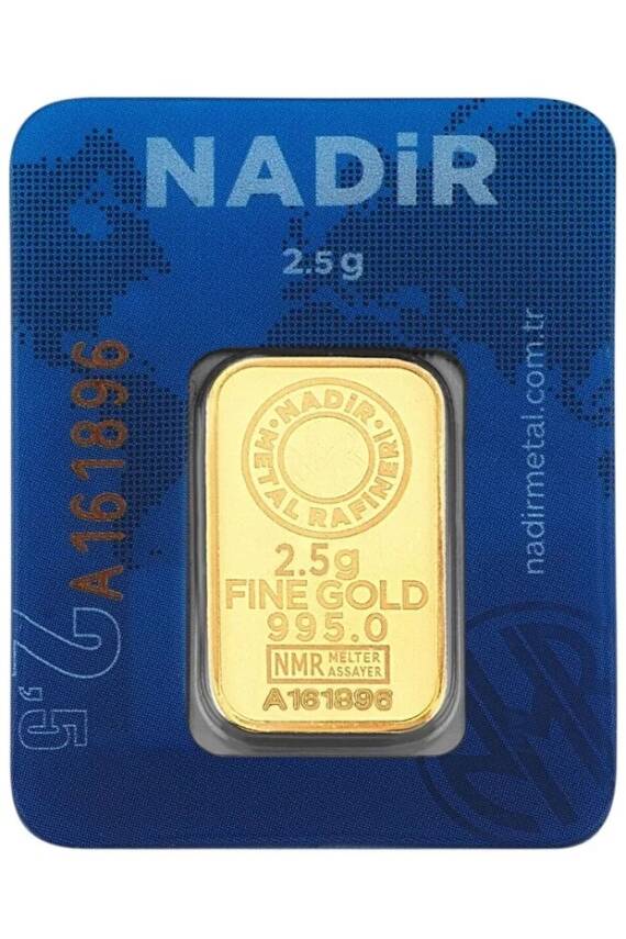 2,5 Gram Külçe Gram Altın 24 Ayar - 1