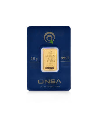 2,5 Gram Külçe Gram Altın 24 Ayar - 2