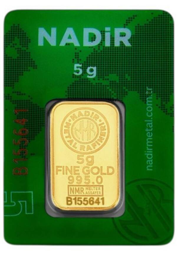 5 Gram Külçe Gram Altın 24 Ayar - 4