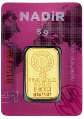 5 Gram Külçe Gram Altın 24 Ayar - 2