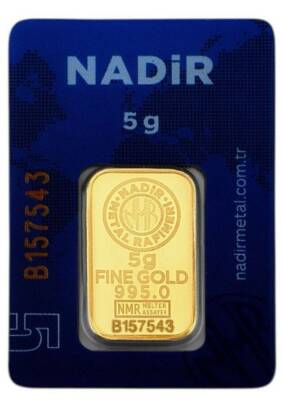 5 Gram Külçe Gram Altın 24 Ayar - 2