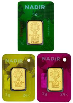 7 Gram (5+2) Külçe Gram Altın 24 Ayar - 2