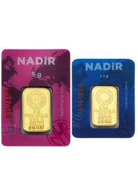 7,5 Gram (5+2,5) Külçe Gram Altın 24 Ayar - 2