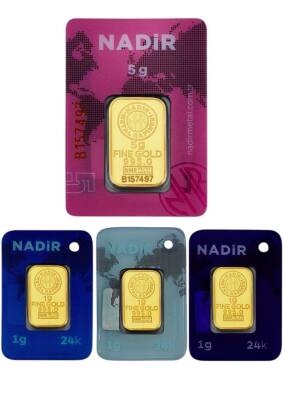 8 Gram (5+3) Külçe Gram Altın 24 Ayar - 3