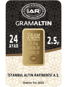 2,5 GRAM ALTIN EN GÜVENLİ YATIRIM