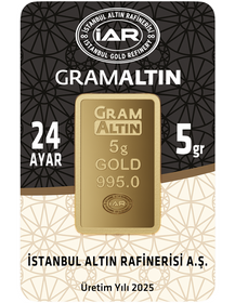 5 GRAM ALTIN BÜYÜK DÜŞÜN GÜVENLE YATIRIM YAP