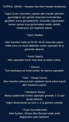 Tuğrul Gram 7 Gram Altın Havale - 3