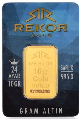 10 Gram Külçe Gram Altın 24 Ayar - TUĞRUL KUYUMCULUK 