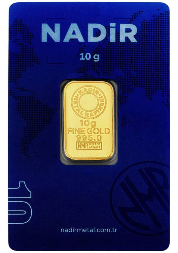 10 Gram Külçe Gram Altın 24 Ayar - 1